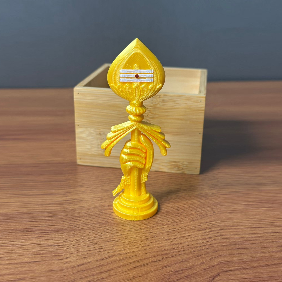 3D Printed Murugan Vel Car Dashboard Idol